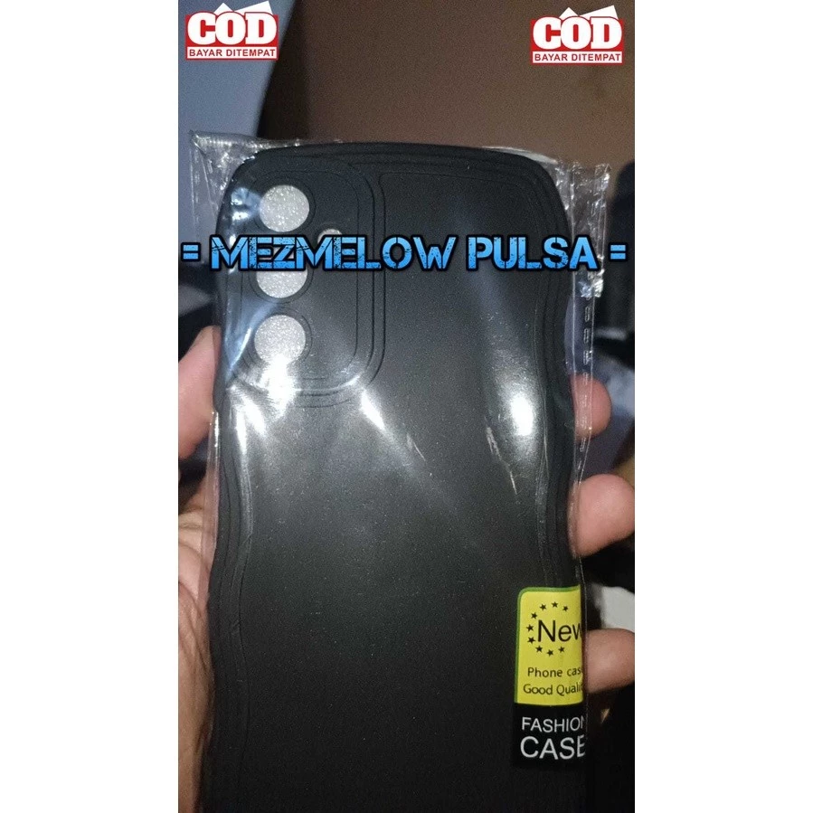 Silicone Caseng Soft Case Gelombang Pelindung Lensa Softcase SAMSUNG A05S - Gambar 2