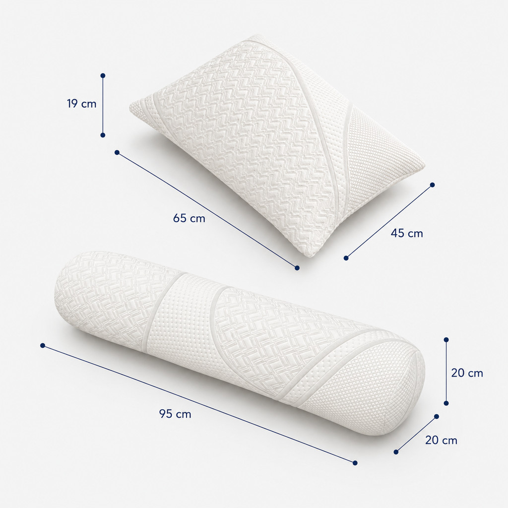 Dunlopillo Deluxe Premium Memory Foam MICRO Bantal / Guling