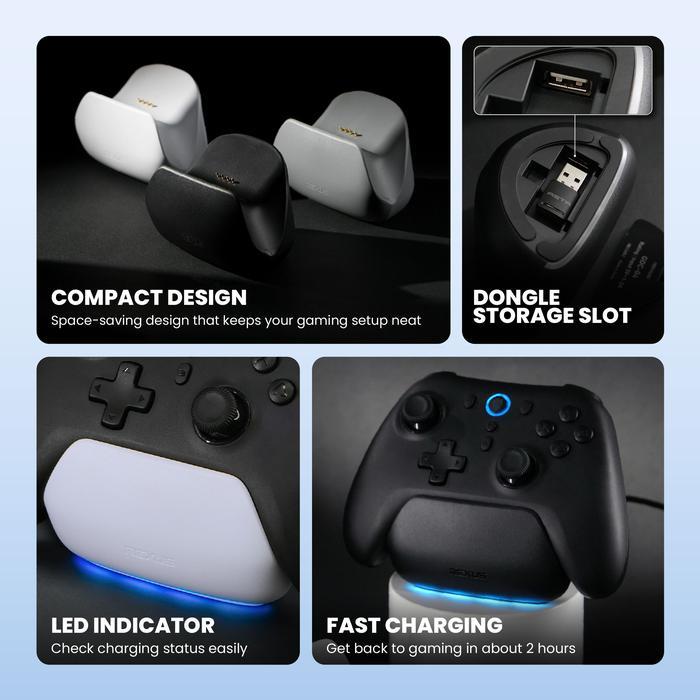 Rexus GDC-04 / GDC04 Docking Charge for Gamepad GX150 V2 Smart Docking with LED - Gambar 2