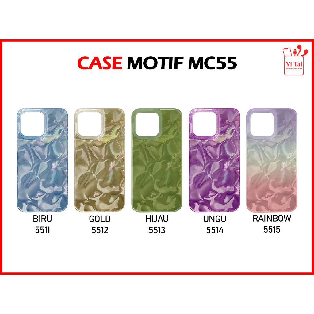 YI TAI - MC55 Case Motif Warna Infinix Hot 70 4G Note 60 60 Pro Smart 20