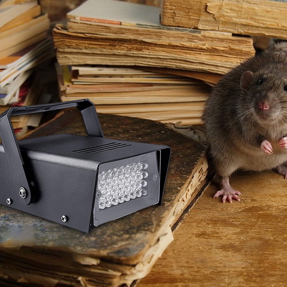 Attic Animal Repellent Light Speed Control Flashing Strobe Light Animal ...