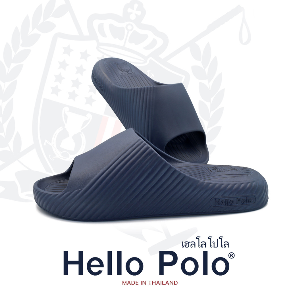Hello Polo Model HP8014 Women's And Men's Fashion Slippers And Non-Slip ...