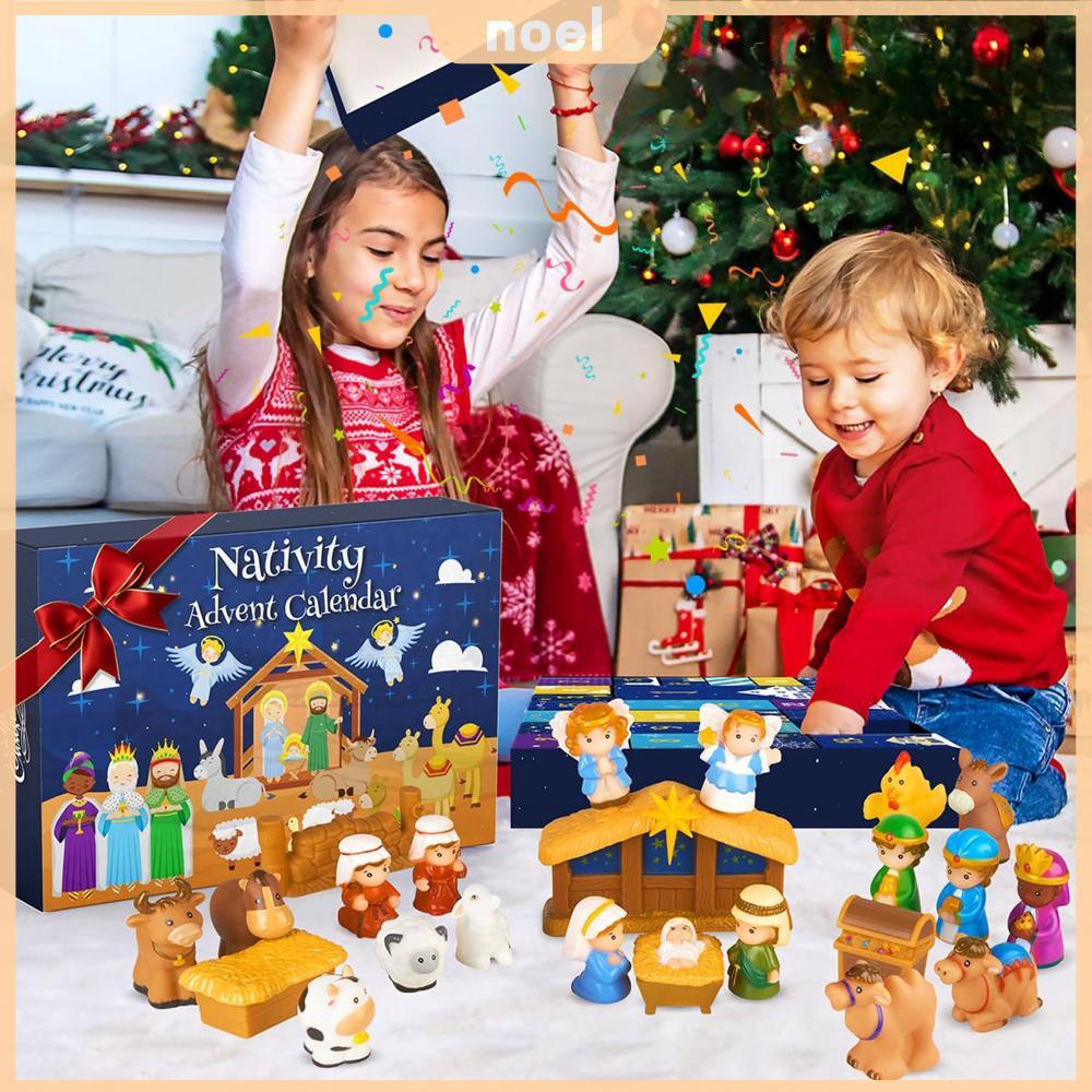 Nativity Christmas Advent Calendar Christmas Story Nativity Playset ...