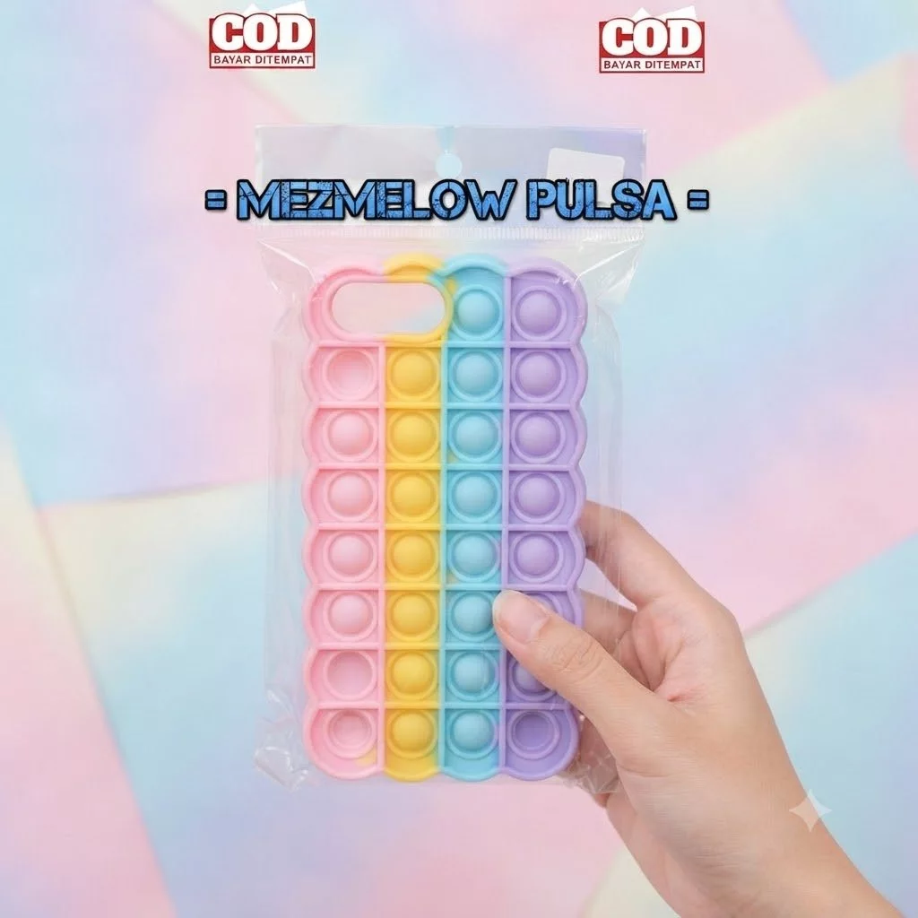 Softcase Lembut POP IT Biscuit Rainbow Case Caseng Casing IPHONE 6 PLUS / IPHONE 7 PLUS / IPHONE 8 PLUS