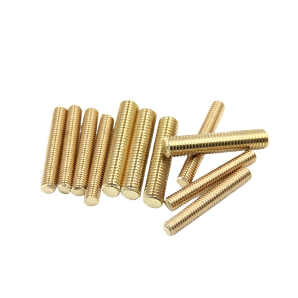 LJX）Copper column, brass screw, tooth strip full thread, through screw ...