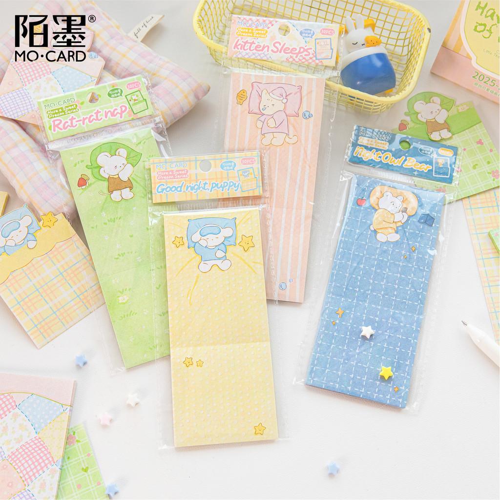 Momo Foldable Notepad Have a Good Dream Series Cute Notebook Base ...