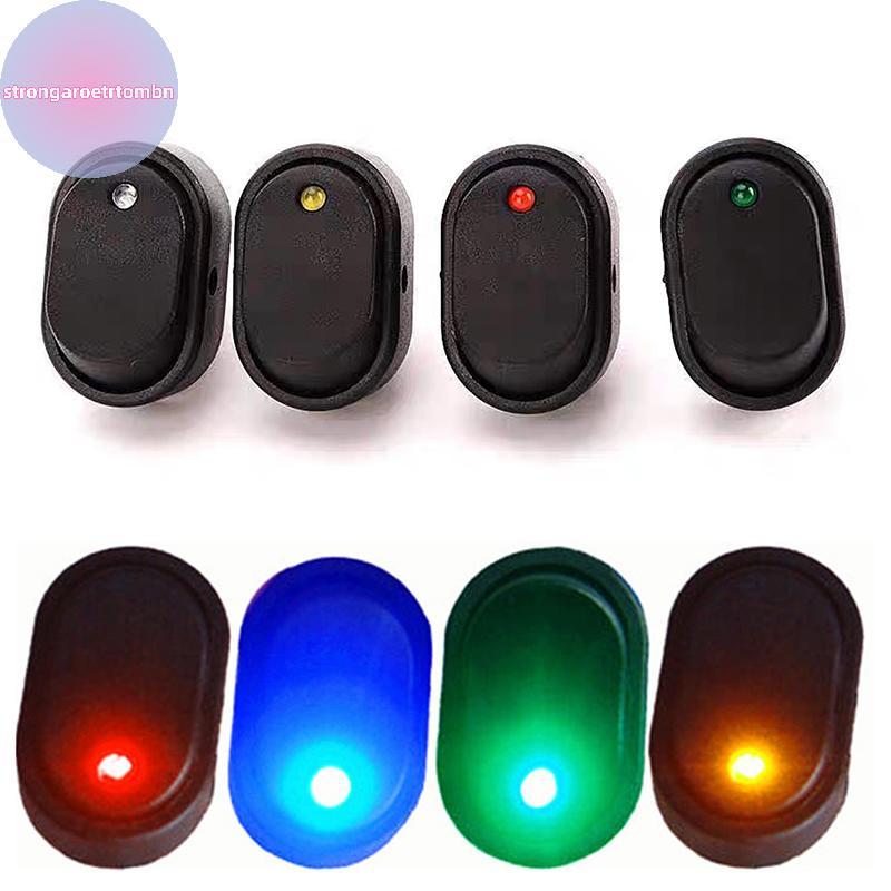 Strongaroetrtombn 2Pcs 3 Pin LED Lighted On Off Switch Toggle Switch ...