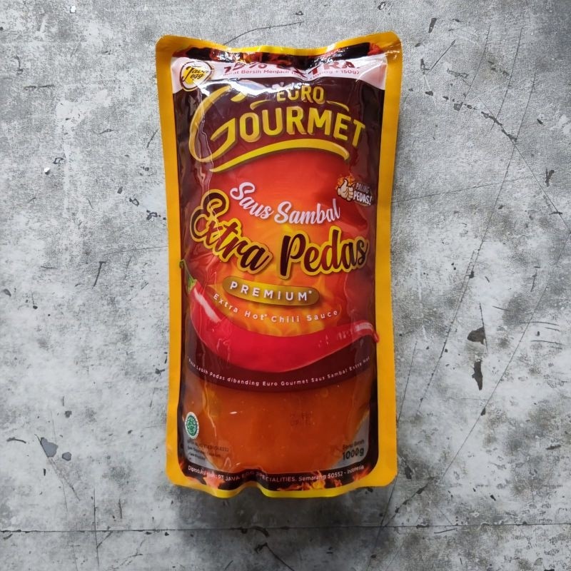 Euro Gourmet Saus Sambal Extra Pedas 1 Kg - Gambar 2
