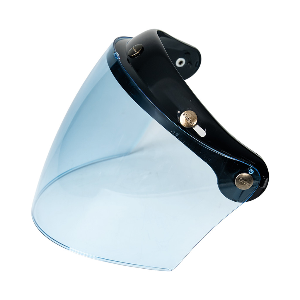 Cargloss Visor CFM - Kaca Helm Flat Blue - Gambar 4