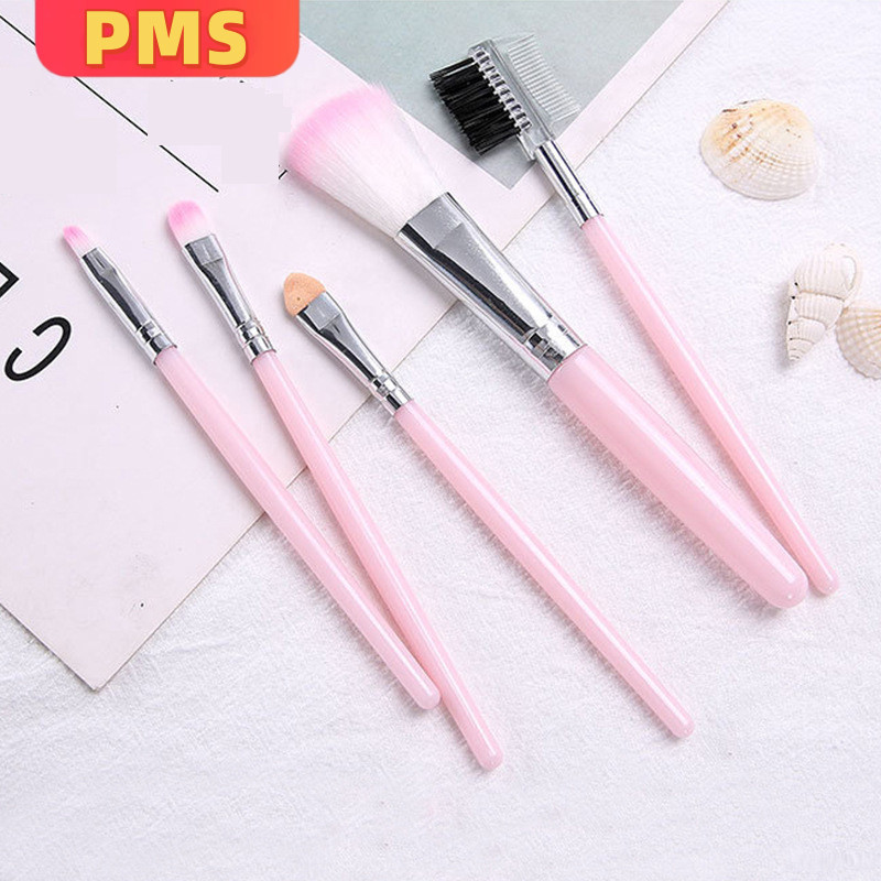 Popmaker Shop 5in1 Makeup Brush Set Pouch