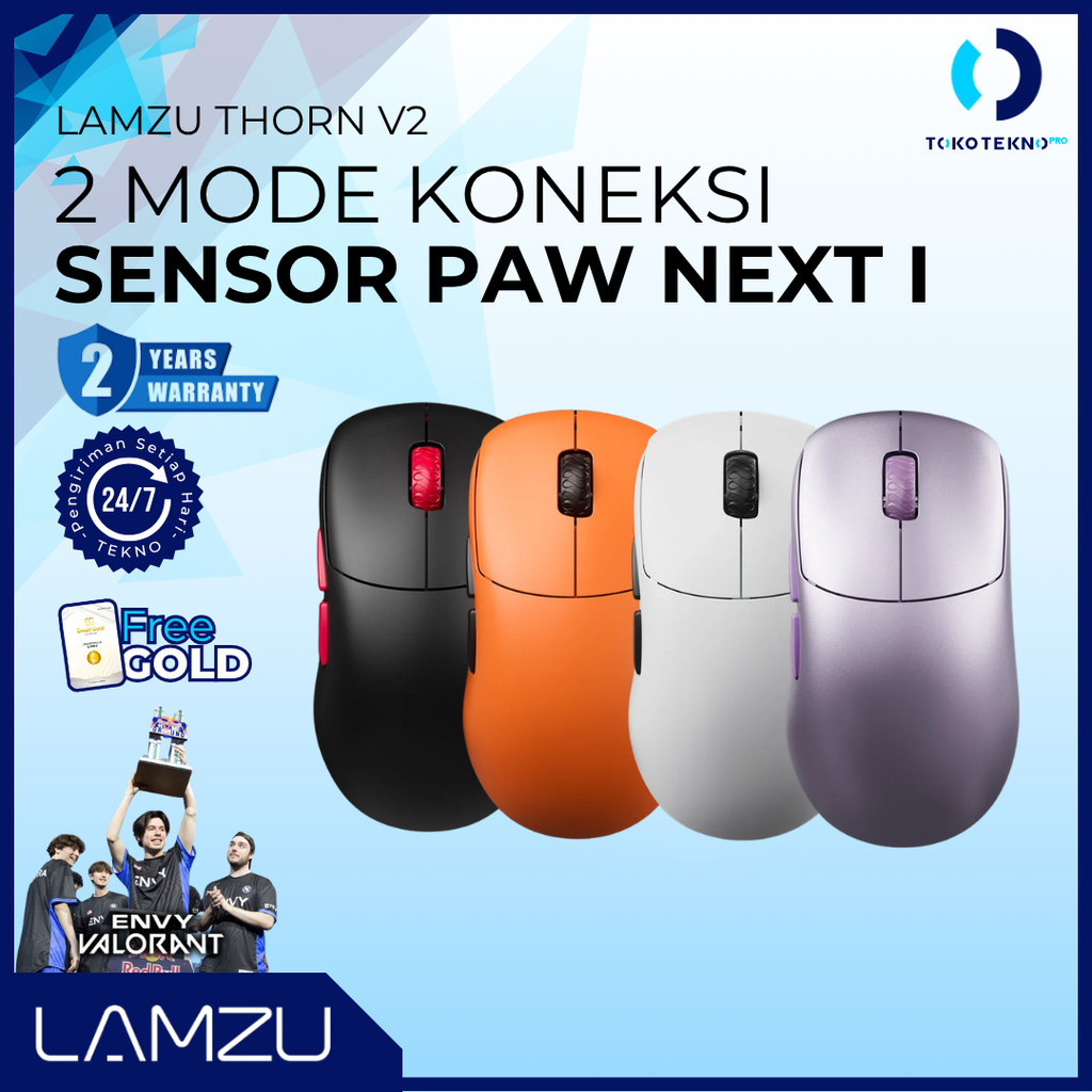 LAMZU Thorn V2 Wireless Superlight Gaming Mouse