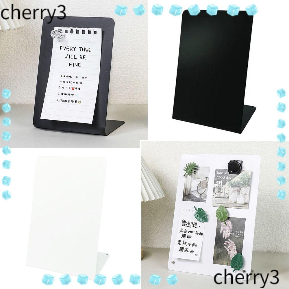 CHERRY Desktop Message Board, Vertical DIY Design Magnetic Blackboard ...