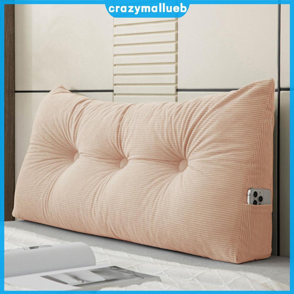 Triangular Wedge Headboard Pillow Positioning Support Reading Bolster ...