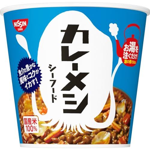 【Direct from JAPAN】Curry Meshi Seafood Nissin Foods Instant Gohan Rice ...