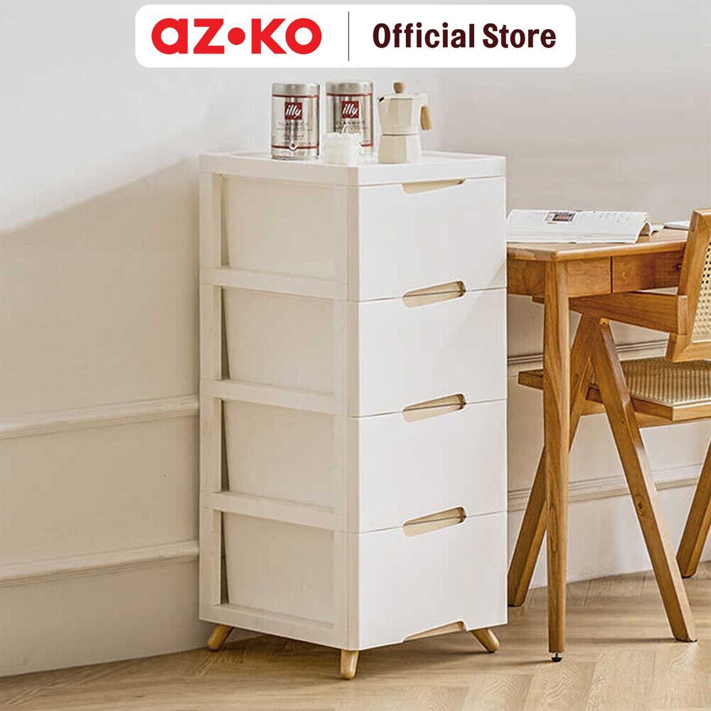 AZKO Stora Bevel Laci Penyimpanan Cabinet Lemari Laci Dresser Storage Drawer Laci Baju Organizer Pakaian