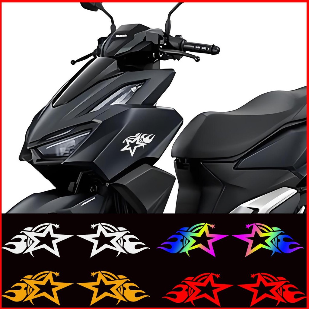 Rising Star Decals Honda Click V3 V2 Atlas Decals Vario Beat Motorcycle ...