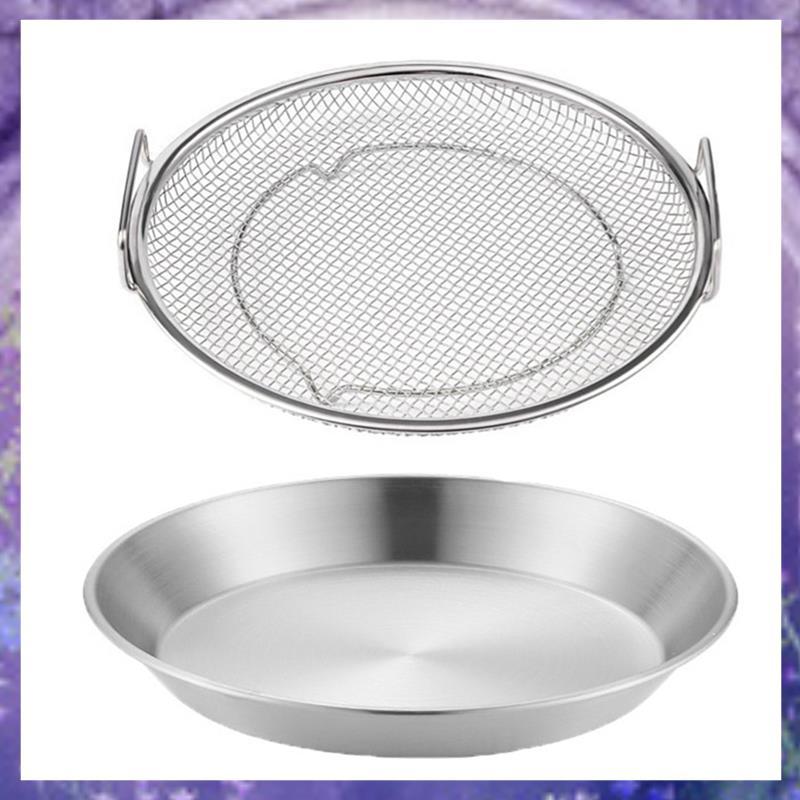 Kitchen Oil Filter Pan Stainless Steel Frying Oil Filter Pan Fine Mesh ...