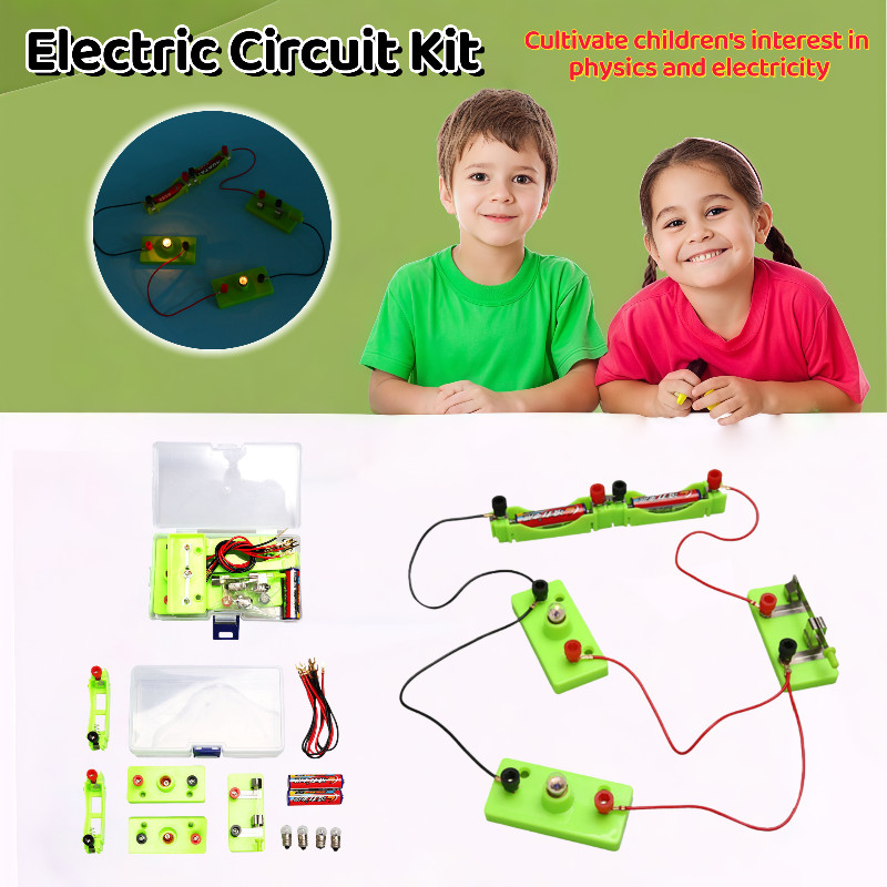 Electric Circuit Kit Physic DIY Educational Science Experiment Toy RBT ...