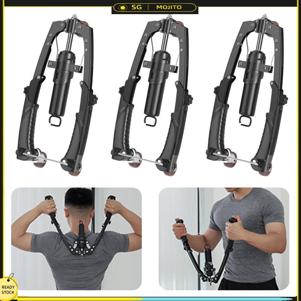 10-200KG Adjustable Abdominal Wheel with Wheel Arm Strength Bar Blaster ...