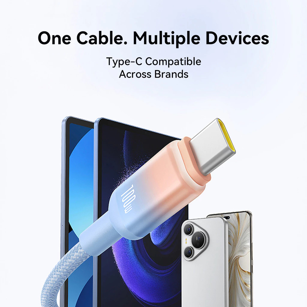 KIIP GCTC04 / GTC-04 Kabel PD Type C to C 100W Cable Data C to C - Gambar 3