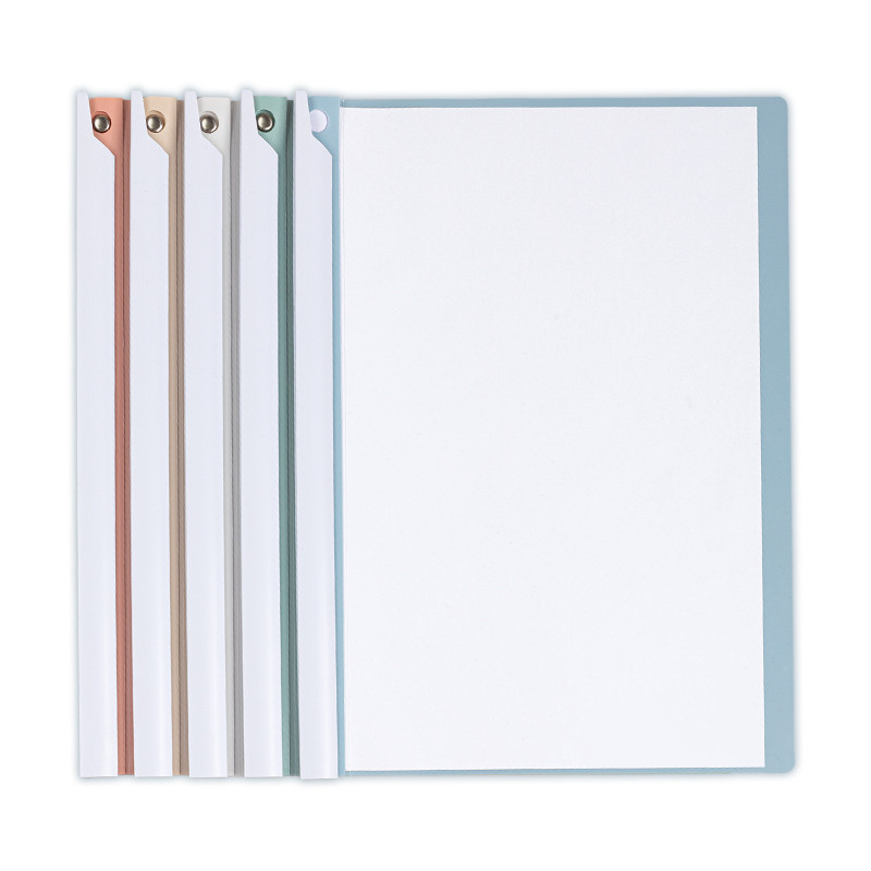 Real Color Rotating Trolley Folder a4 Paper Storage Clip Test Paper ...
