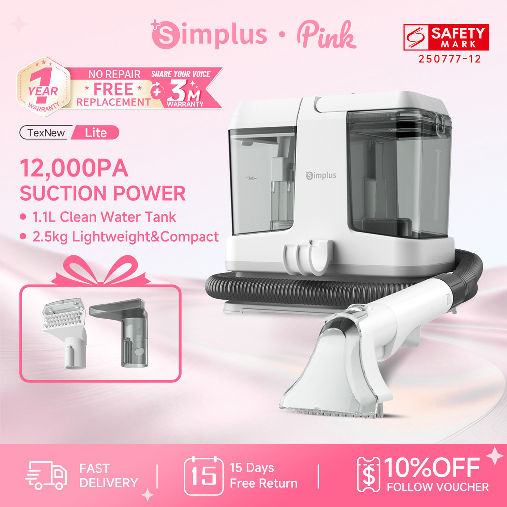 【NEW】Simplus Carpet & Upholstery Spot Cleaner | 12,000Pa Powerful ...