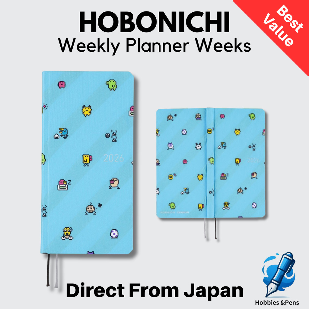 Hobonichi Techo 2026 Weeks Weekly Planner Slim Vertical Layout January ...