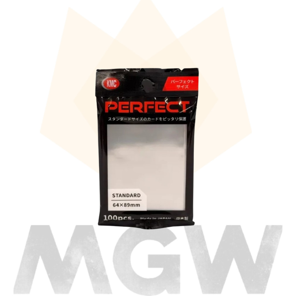 KMC Perfect Size Top Load Standard Sized Card Sleeves 100ct 64x89mm *New  Packaging* | Shopee Singapore