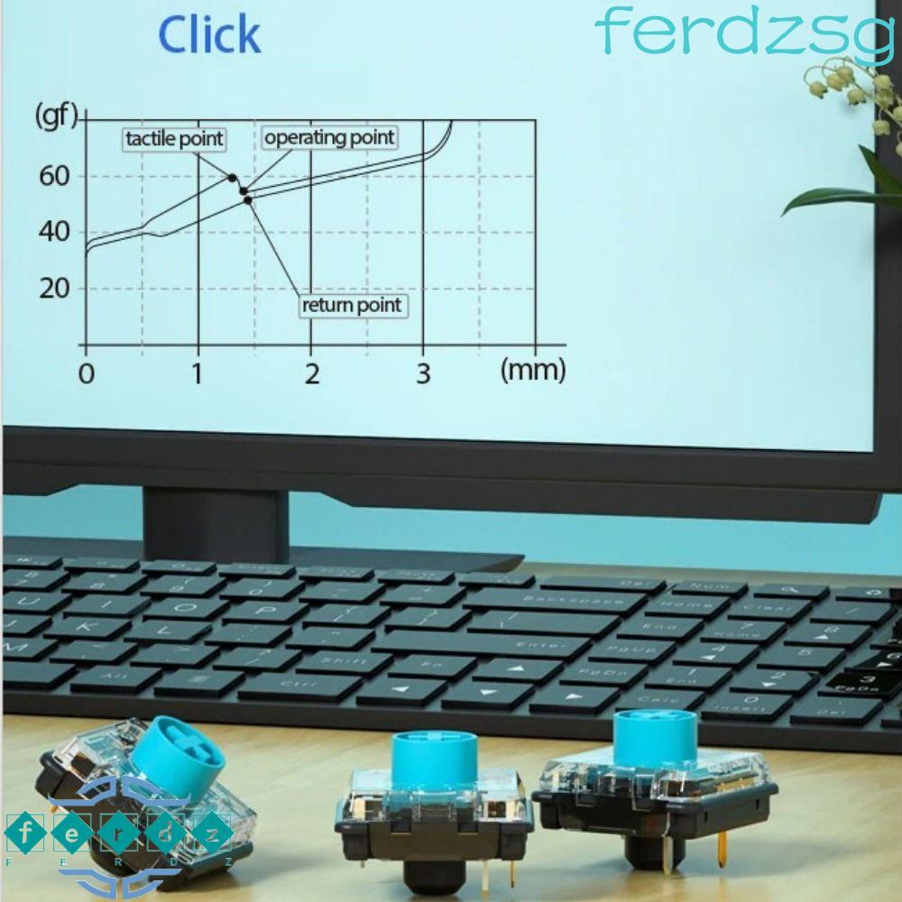 JENNIFERDZSG 10pcs Choc V2 Low Profile Switch, Acrylic Mini Keyboard ...