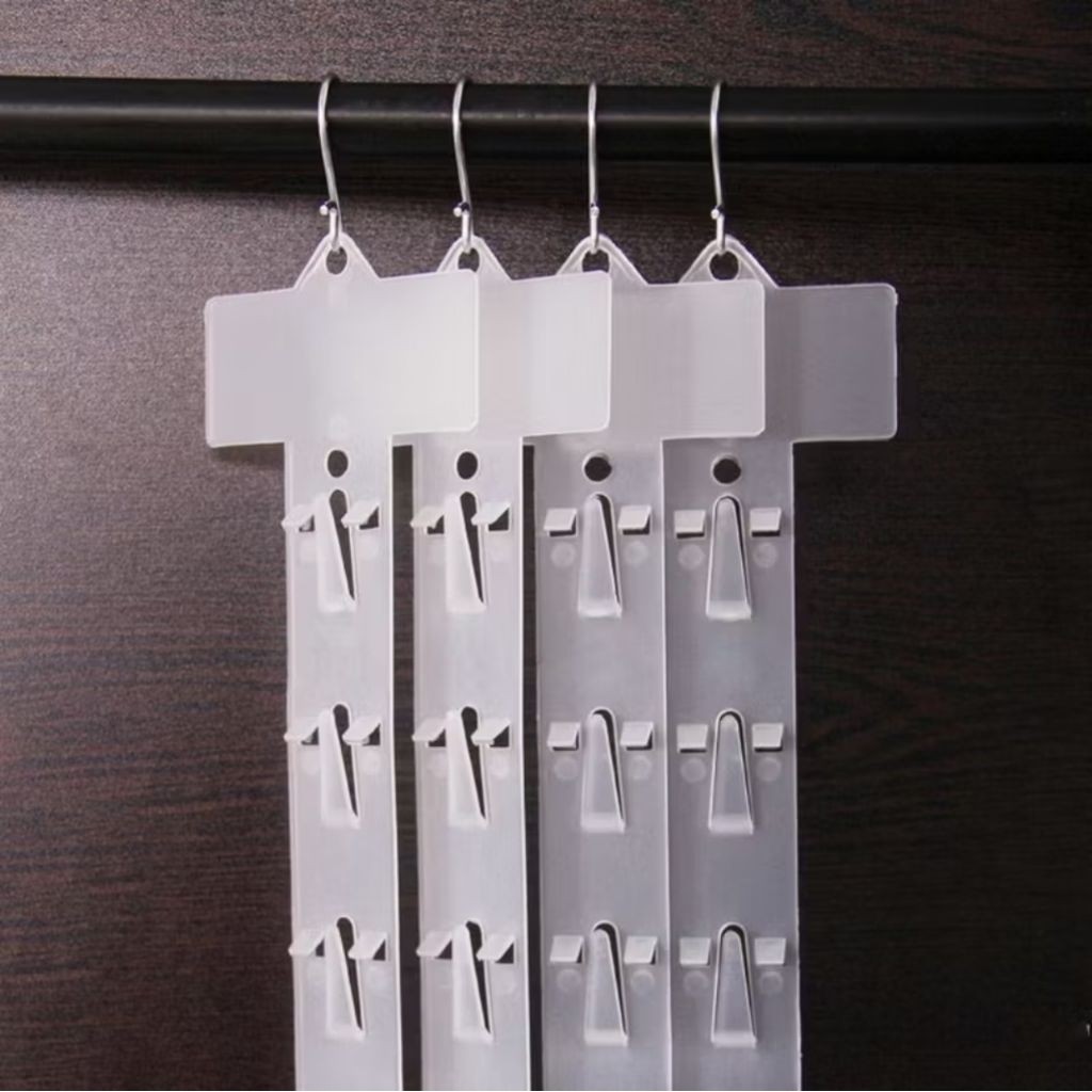 1PCS Clip Strip Display Gantung Plastik Transparant Klip Gantungan Produk Makanan Minuman Snack A103 - Gambar 4