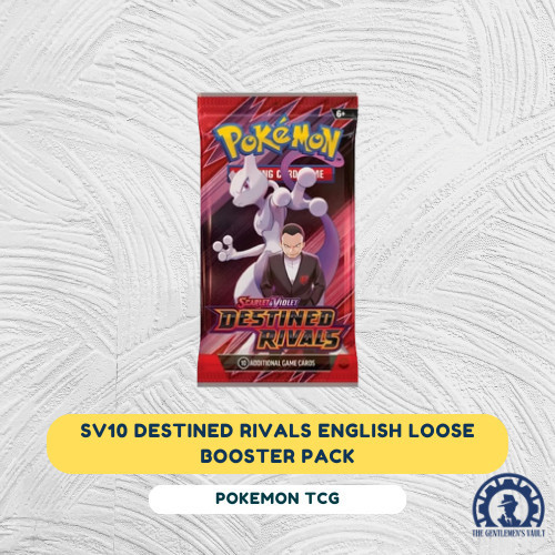 Pokemon TCG: Scarlet & Violet SV10 Destined Rivals English Loose Pack |  Shopee Singapore