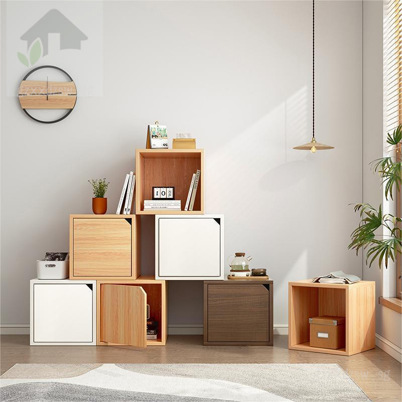 Freely combinable grid cabinet, book storage cabinet, storage cabinet ...