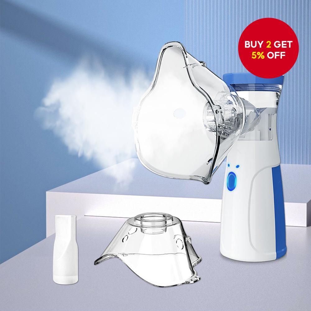 Portable Nebulizer Inhaler Ultrasonic Low Knot Atomizer for Children ...