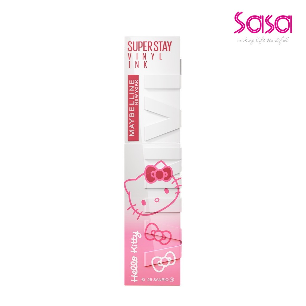 Maybelline Superstay Vinyl Ink Hello Kitty Limited Edition(KT66 WHIMSY ...