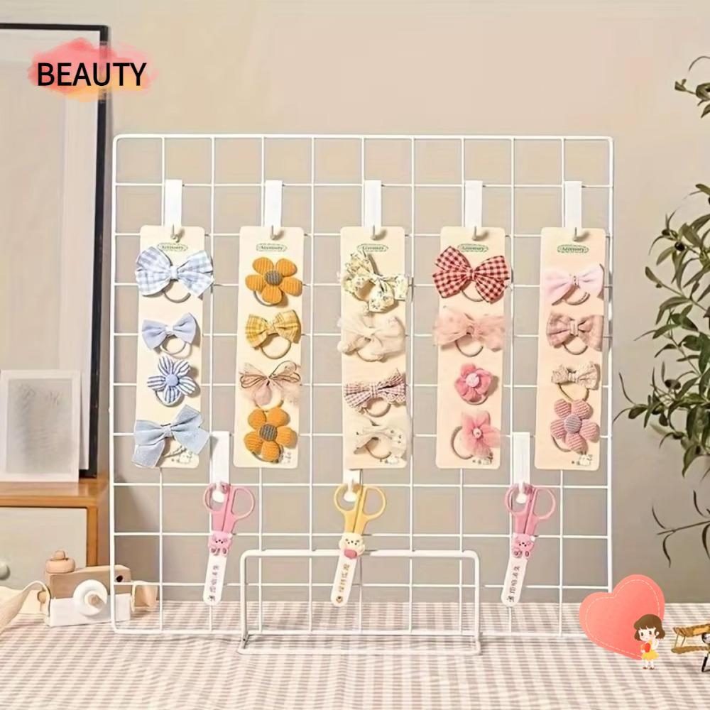 BEAUTY Display Rack, Art Photo Display with Base Storage Rack, Creative ...