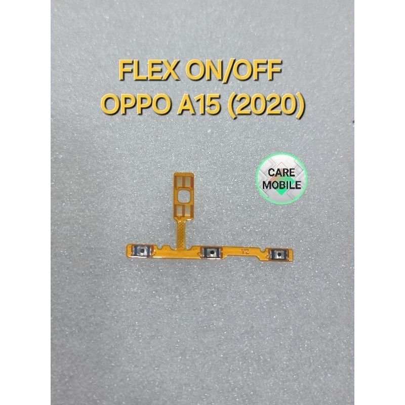 TOMBOL Flexible On/Off Button Oppo A15 (2020) | Shopee Singapore