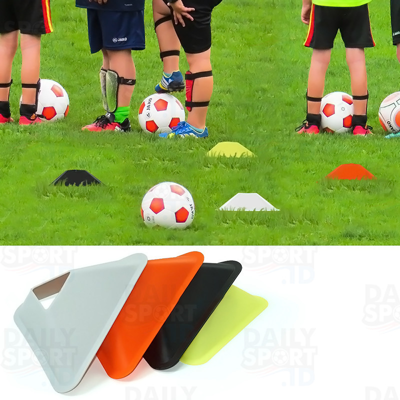 Cone Mangkok Model Segitiga Untuk Futsal, Sepak Bola atau olahraga lain LX 005-5 - Gambar 3