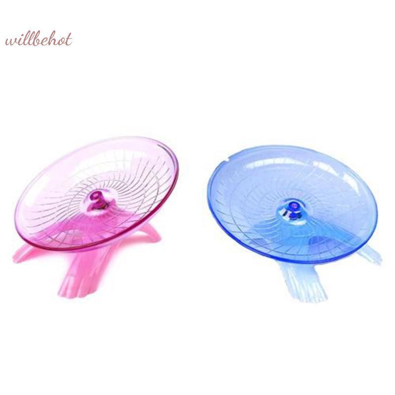 [WillbehotS] Running Disc Flying Saucer Exercise Wheel Toy for Mice ...