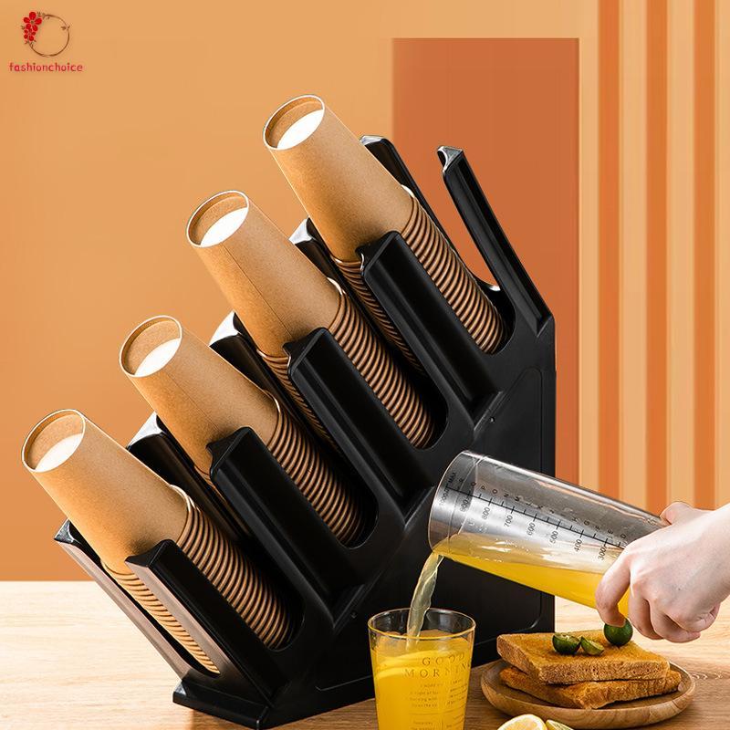 Disposable Cup Holder - Plastic Storage Rack for Coffee Shop Milk Tea ...