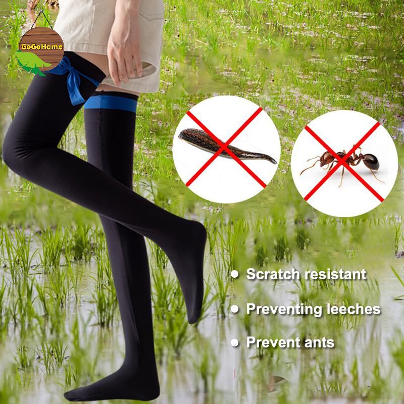 GOGO Heavy Duty Rice Planting Sos Long Tube Anti Leech Waterproof Farm ...