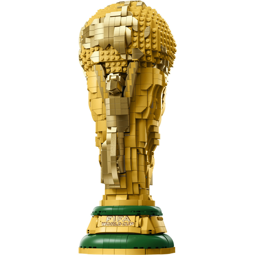 LEGO Editions Football 43020 FIFA World Cup Official Trophy (2842 Pieces), FIFA World Cup 2026 Collection, Mainan Anak Laki-Laki, Mainan Block, Block - Gambar 3