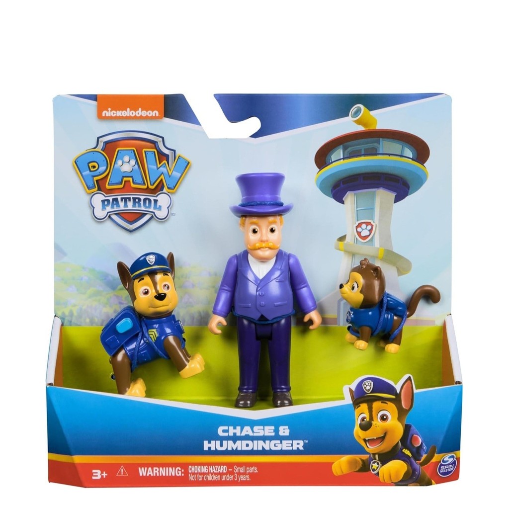Paw Patrol Chase & Humdinger Figure Set Toy | Shopee Singapore