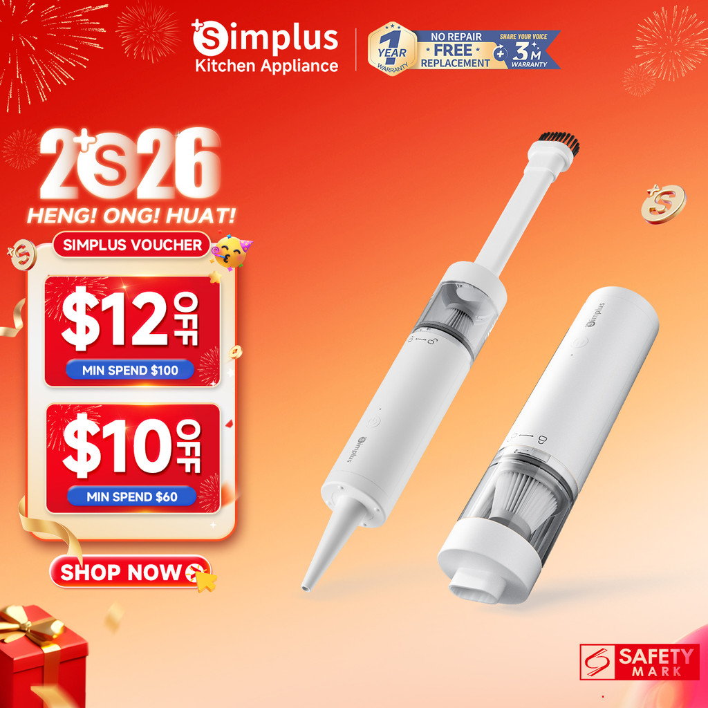 Simplus Kit Handheld Vacuum| 8000pa | Home & Car Use | 3 in 1 Blowing ...