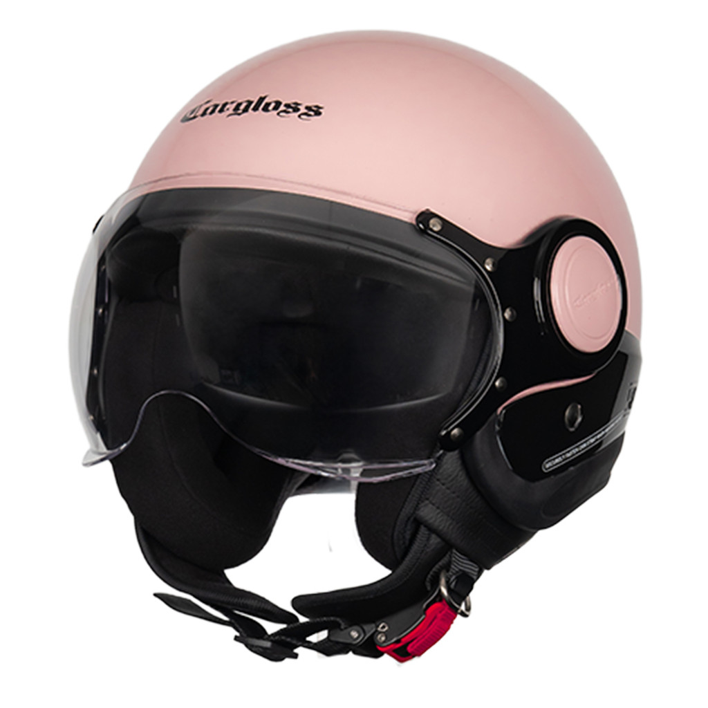 Cargloss M One Retro Helm Half Face - Pale Pink - Gambar 2
