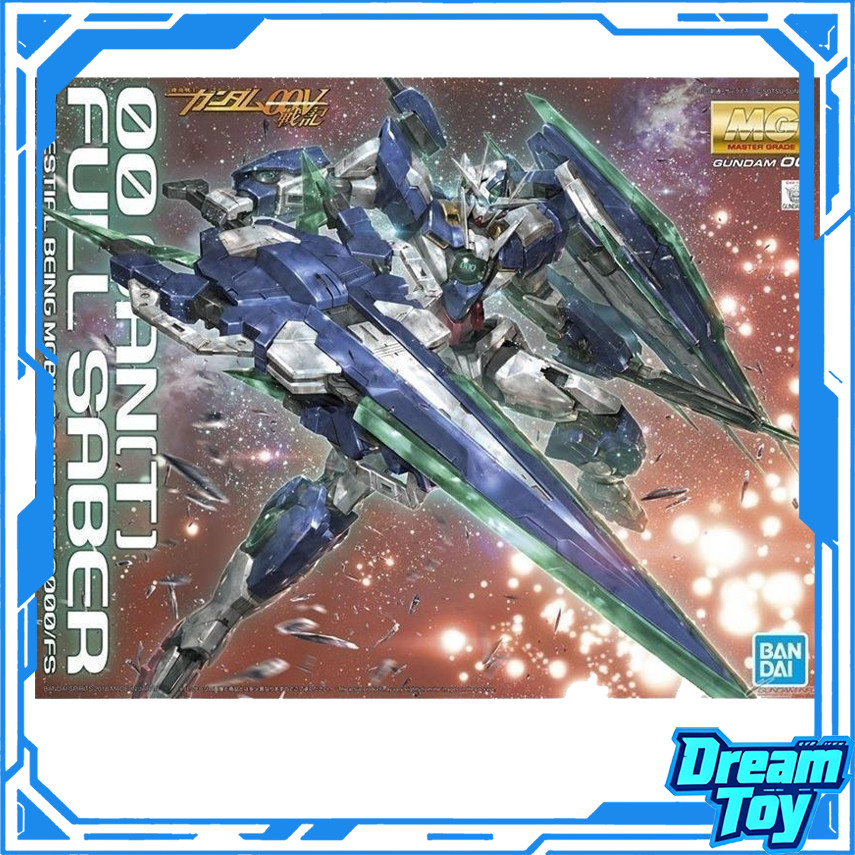 Bandai MG GNT-0000/FS 00 Qan[T] Full Saber – Mobile Suit Gundam 00V ...
