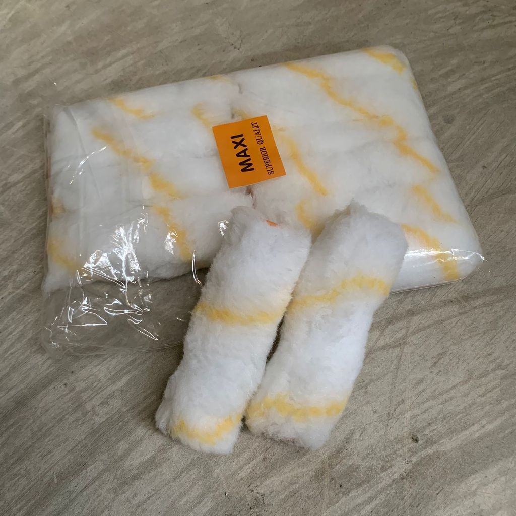 Refill Bulu Kuas Roll 4 Inch / Isi Bulu Roll Kapal 4 Inch
