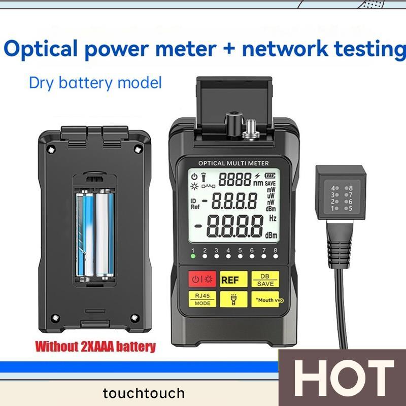 Fiber Optic Optical Power Meter RJ45 Tester -70-+10dbm Optical ...
