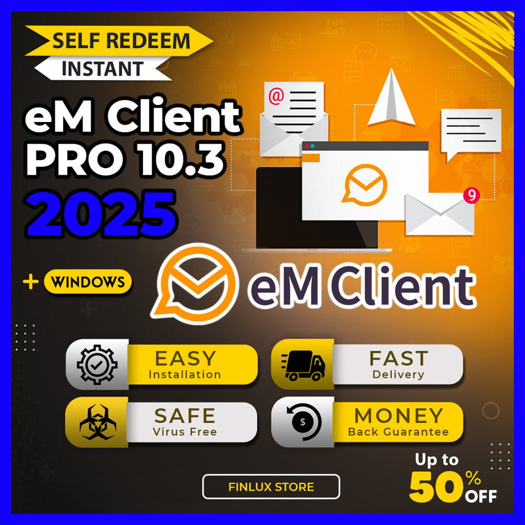 eM Client Pro 10 v10.3 Latest 2025 Lifetime For Windows | eMClient Pro ...