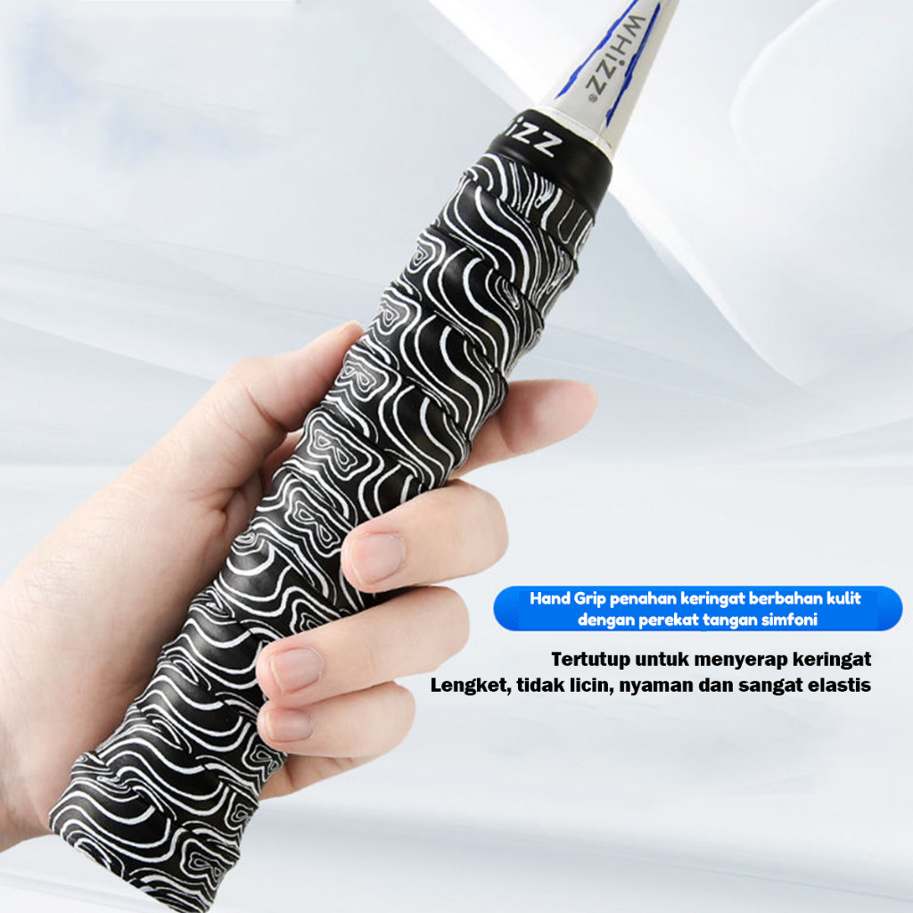Grip Karet Raket Badminton / Grip Tulang Bahan Karet Premium Anti Slip - Gambar 4