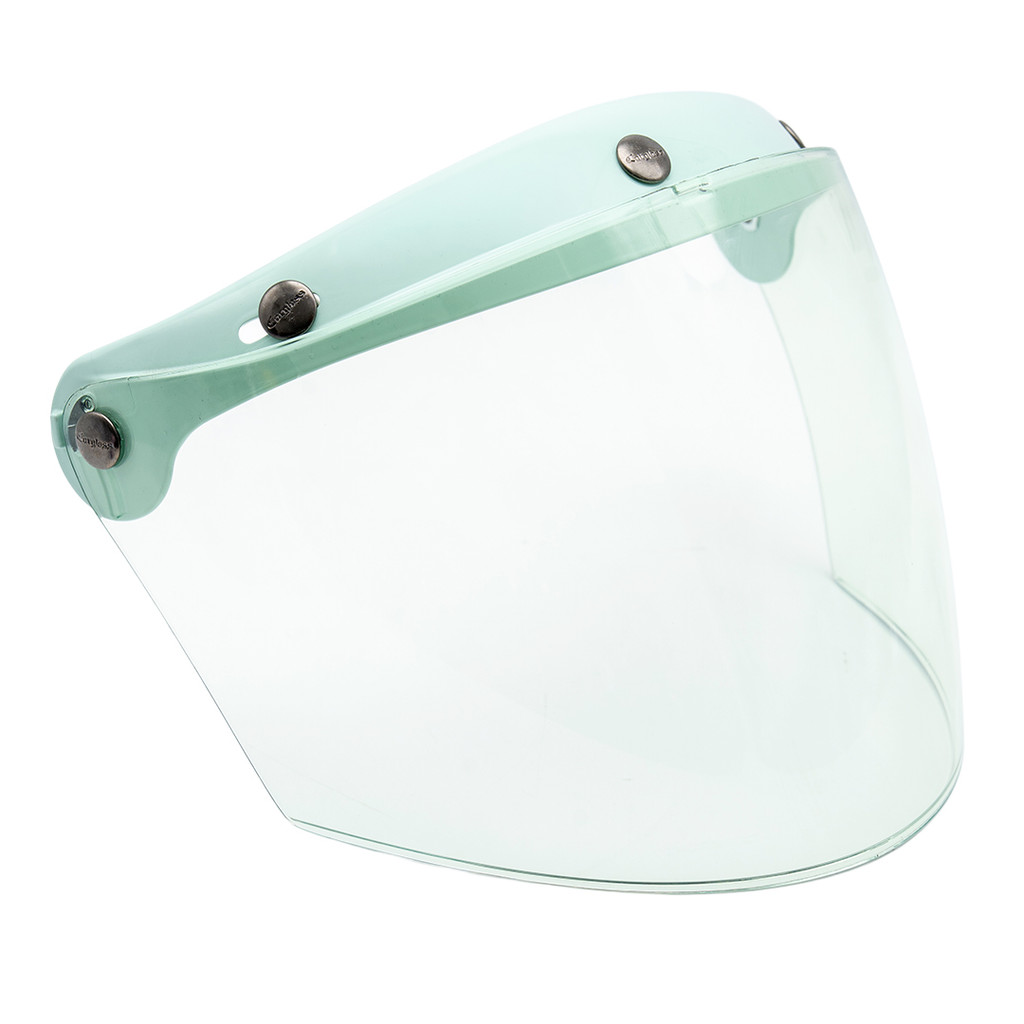 Cargloss Visor CFM - Kaca Helm Flat S Green - Gambar 4